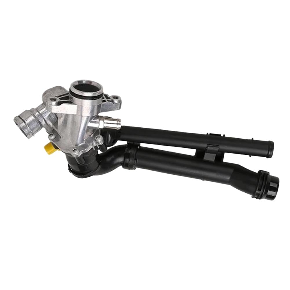 Engine Coolant Thermostat 2742000015 2742003300 2742000615 Compatible With Mercedes-Benz C180 C300 CLS260 GLC200(Ships From: China Mainland; Aluminum)