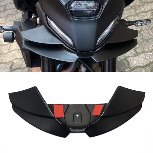 Alerón delantero para MT 07 MT07 2024 2025 Kit de ala aerodinámica de alerón delantero Winglet