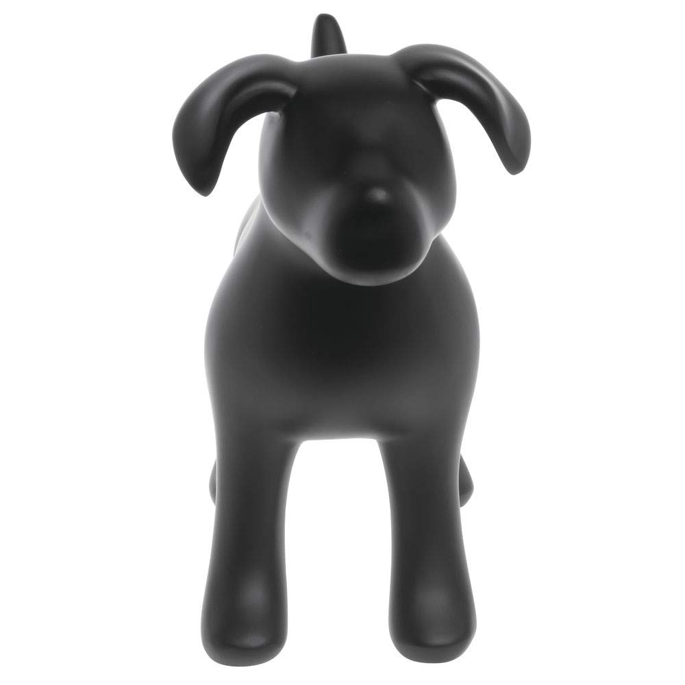 Dog Mannequin, Black Fiberglass 19 1/2 x 8 1/2 x 14 1/4 (L x W x H)