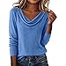 DUHGBNE Maglioni Cashmere Donna Invernali Maglione Donna Invernale in Lana Maglione Leggero a Maniche Lunghe Maglia Tinta Unita Scollo a V Maglioni Morbida Casual