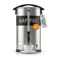 Sommertal Gastro Kaffeemaschine 15L / 100 Tassen | Filterkaffeemaschine groß mit Warmhaltefunktion & Wasserstandsanzeige | Kaffeeurne mit Beschriftungsfeld für Büro, Catering & Events | Kaffeekocher – Ansicht 1