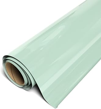 Siser EasyWeed Heat Transfer Vinyl 11.8" x 5ft Roll Sage - Compatible with Siser, Cricut, Silhouette and Other Craft/Professional Cutters - CPSIA Certified