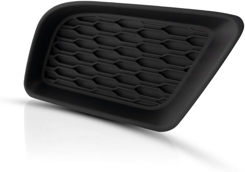 KarParts360 For Dodge Charger Fog Light Cover 2011 12 13 2014 Passenger Side | Black | SE/SXT Model | CH1039131 | 68092570AA