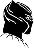 Black Panther Side View from Marvel Comics Stickers Symbol 5.5' DECORTIVE DIE Cut Decal for Cars Tablets LAPTOPS Skateboard - Black Color