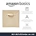 Imagen de Amazon Basics Cubos de almacenamiento de tela plegables con asas