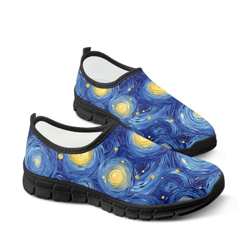 Image of Women's Loafers Slip On Slip Shoe Casual Walking Shoes Non Slip Work Shoes Mesh Athletic Sneakers