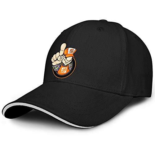 Unisex Classic The-Home-Depot-Logo Baseball Hat Comfortable Movement Truck Driver Hats