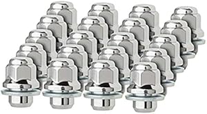 DPAccessories LCM3C6HCOCH04020 20 Chrome Lug Nuts for Toyota Lexus Scion Aluminum Wheels 90084-94001 99051.1