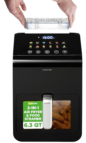 Nutrichef 6.3 Quart Air Fryer