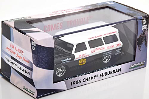 Greenlight Collectible - Chevrolet Suburban - 1966-1/43 miniatura 2