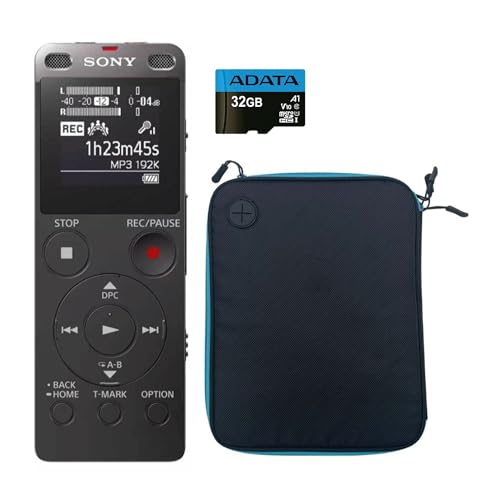 Sony Icd UX570 Digital Voice Recorder 4GB Built in USB (Black)