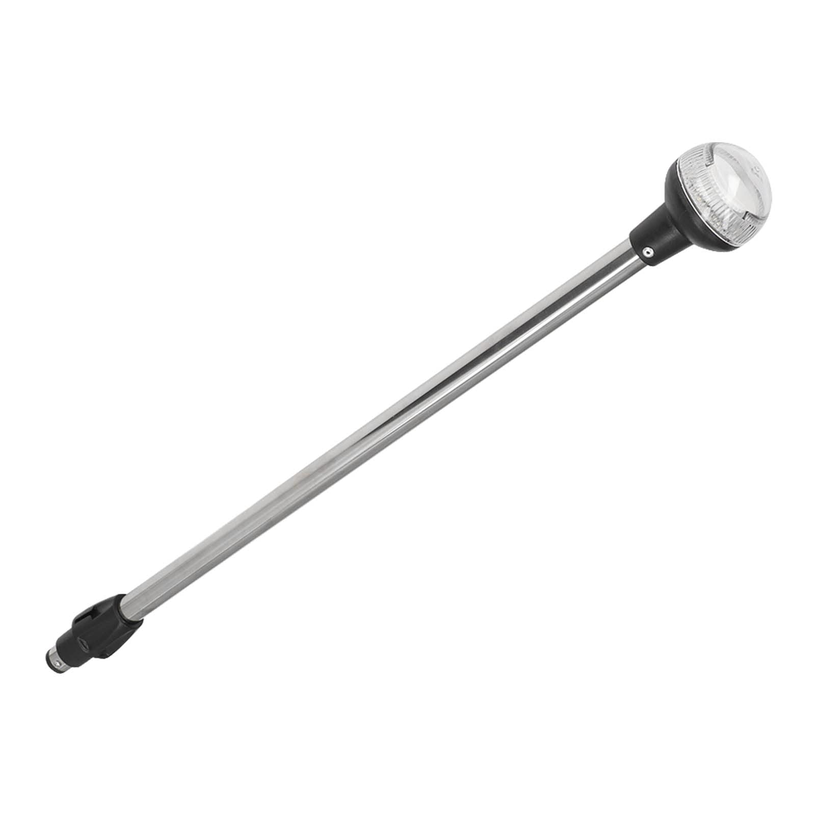 Feu arrière LED pour bateau et lampe de signalisation d'ancre pour navires marins – Appareil de navigation COB à 360 degrés – DC 12 V 1,5 W – Éclairage blanc 4000 à 4500 K avec