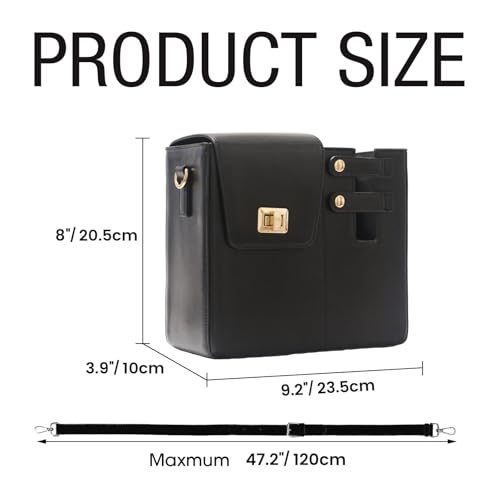 Outdoor Portable Crossbody Water Cup Storage Bag, Shoulder Bag with Sports Water Bottle Holder for Stanley Cup Purse3