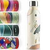 IBILI 774954 Cocolina Botella Termo Doble Pared, 500 ml, Acero Inoxidable 18/10, Reutilizable