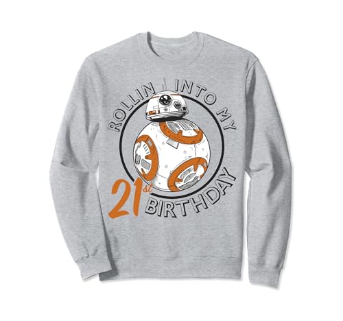 Sweat Star Wars BB-8 21 ans anniversaire pull imprimé geek
