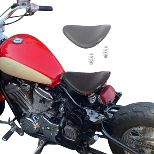 Selle solo moto avec support de ressort pour transformer votre XL883 1200 en authentique Bobber