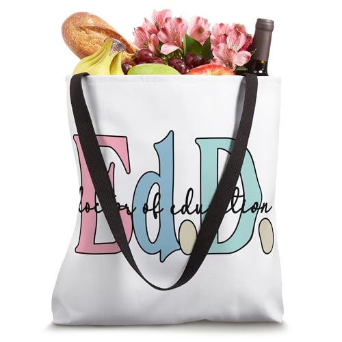 Bolso Tote Doctor Of Education Appreciation Graduate EdD miniatura 4