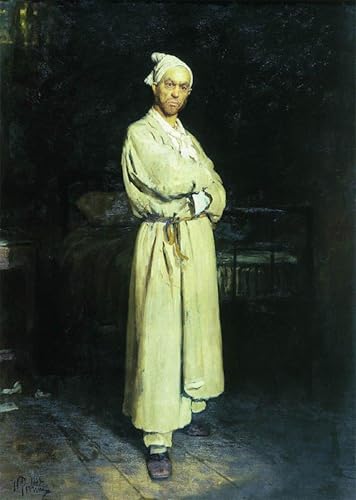 Peinture sur Toile Poprishchin d'Il'ya Repin Décoration Murale Chambre Cosy