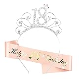 ◆ Reutilizable: Las tiaras de corona de cumpleaños y los cinturones de cumpleaños son materiales reutilizables que son seguros y no tóxicos, por lo que puede usarlos con confianza. Son duraderos y puede volver a tenerlos a mano la próxima vez que los necesite.