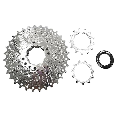 GUOFANG Moyeu à Cassette pour vélo, adapté aux Cassettes et pignons de VTT à 7/8/9/10 Vitesses (10S(11-36T)