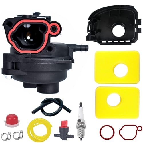 799583 Carburetor Compatible with Briggs and Stratton Carb 590556 591109 591160 591979 593261 595656 798674 300E 450E 500E 550E 550EX 08P500 08P502 09P602 09P702 Series Lawnmower Engines (13pcs)