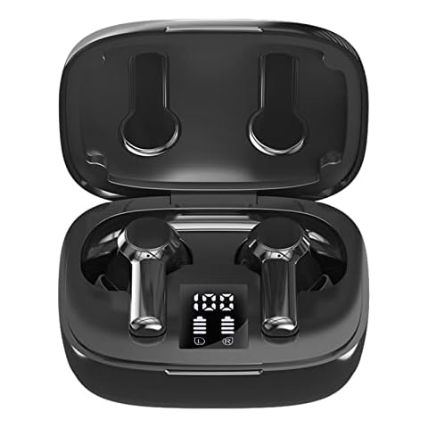 Auriculares Rtinle Inalámbricos con Pantalla LED Inteligente Cover