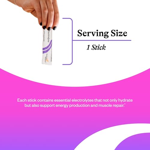 Image of Seeking Health Optimal Electrolyte Sticks - Electrolyte Drink for Hydration, Heart & Muscle Recovery† Support - Supports Active Lifestyle - Vegan, Gluten-Free & Non-GMO - Berry Flavor, 30 Sticks