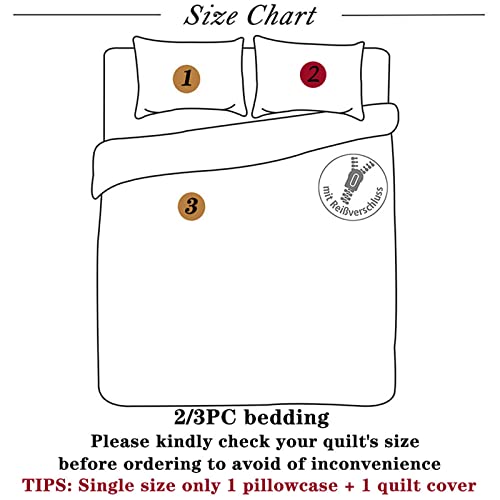 Mateju Funda Nordica Cama 90/135/150, Ropa de Cama de Arcoiris Microfibra Juego de Ropa de Cama con 1 Funda Nórdica y 2 Funda de Almohada 3 Piezas (150x200cm,Arcoiris Estelar) - imagen 5