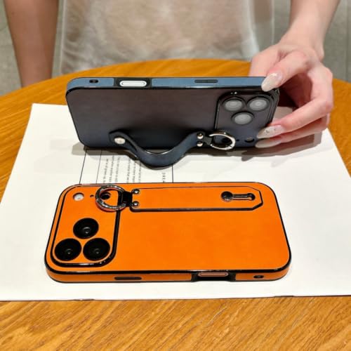 Funda iPhone 16 Pro Gris Antigolpes: Adiós Caídas con Correa y Soporte Lente 6