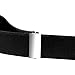 Buyless Fashion Kids Boys Toddler No Buckle Adjustable Elastic Dress Stretch Belt - 5098-Black
