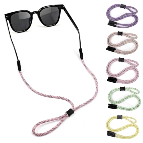Image of 3tyto Glasses Strap, Sunglasses Strap for Men Women, 5 Pcs Eyeglasses Strap