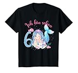 6 Geburtstag Süße Meerjungfrau Geschenk Mädchen