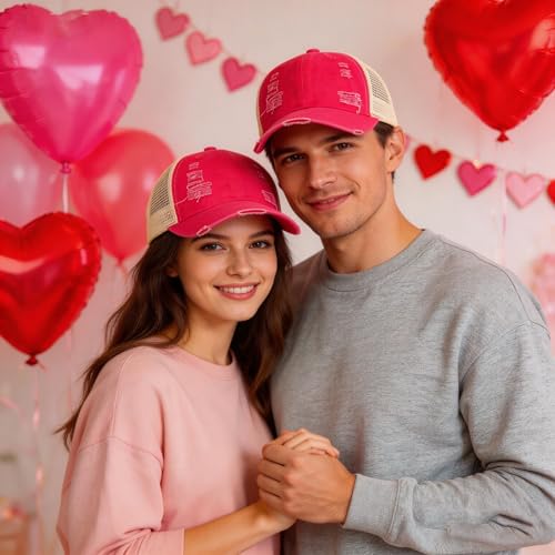 Image of Trucker Hat Distressed Baseball Cap Golf Cap Adjustable Sportswear Hat for Men Women Unisex
