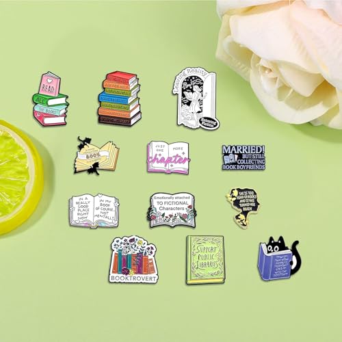 Épingles en émail pour les collectionneurs de livres sans abîmer - 4