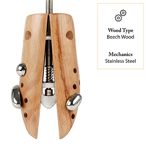 FootFitter Premium Professional Shoe Width Stretcher, Adjustable Expander for Men & Women, Relieves Tight Shoes, Adds Comfort4