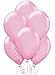 New Pink Pearlized Latex Balloons - 12