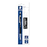 STAEDTLER 780 C BKP6 Mars Technico Mechanical Pencil with HB Lead and Eraser,Black