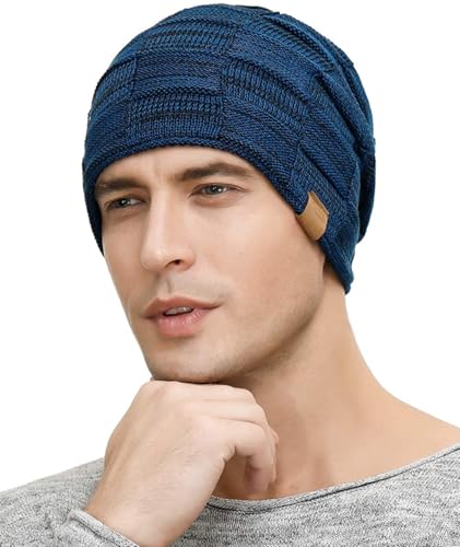 Image of DENIMHOLIC Winter Cap for Men, Beanie Cap for man,Winter Cap for Women, Woolen Cap for Women, Woolen Cap for Men