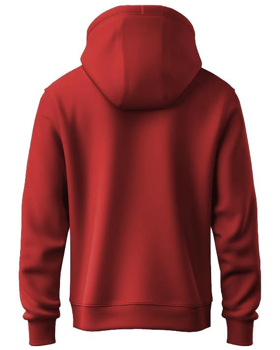 Image of Khakey Mens Hoodie | Plain Hoodies for Men Solid Casual Winter Wear | Best Hooded Sweatshirt with Pocket