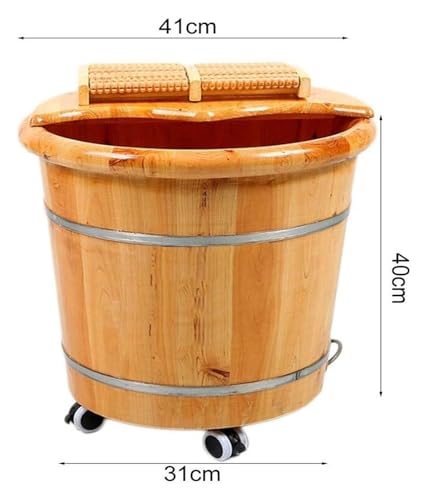 Tina de Madera Maciza para Pies con Calefacción miniatura 7