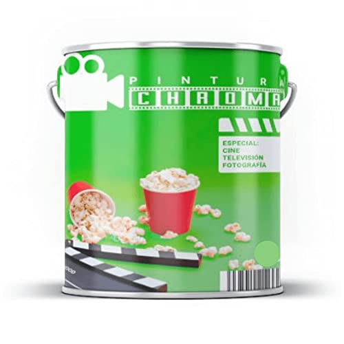 Pintura Chroma Key Verde 18Kg. para ESTUDIOS DE FOTOGRAFÍA, CINE Y TELEVISIÓN Cover