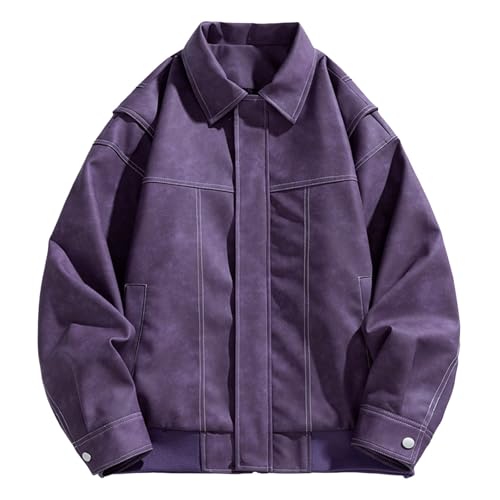Veste d'aviateur en daim homme idéale pour les sorties et loisirs d'hiver