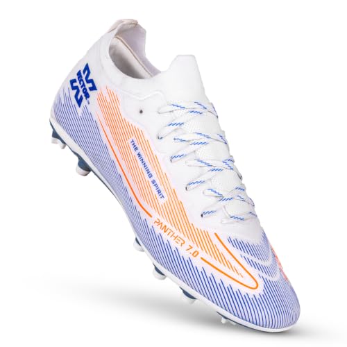 Image of Vector X Panther 7.0 Football Boots for Men|3D Texture TPU Fusing Upper|TPU Studded Outsole|EVA Cushioned Collar|Lightweight Football Training & Match Shoes