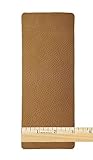 Pre-dyed, soft, smooth, full grain deerskin leather pieces Excellent for trim, accents, jewelry and home décor items. These 2 to 3 oz. , lightweight trim pieces come in 9-3/8" x 3-1/2" sizes Available in black, brown, buckskin, and gold