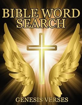 Bible Word Search: large print bible genesis verses word search puzzles with psalms and activity coloring book for adults and seniors