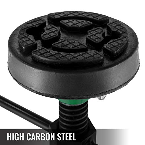 Bestauto Underhoist Stand 1500 Lbs Capacity Pole Jack Heavy Duty Jack Stand Car Support Jack Lifting From 1.5 M To 2.0 M, Round Base, With Pedal, Easy Adjustment, Automotive Support Jack Stand, Green #TOP3