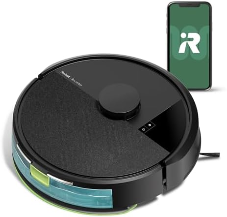 iRobot Roomba 105 Combo Robot Vacuum & Mop - Easy to use, Intense Power-Lifting Suction, LiDAR Navigation, Multiple Cleaning Modes, Avoids Mopping Carpets, Self-Charging