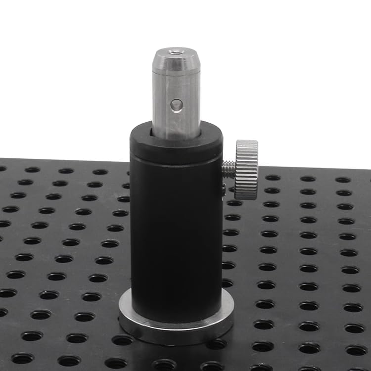 Stainless Steel Optical Extension Rod, 12mm Diameter Optical Extension Rod, Optical Thread, Precision Optical Fasteners, Upper Threaded Hole M4, Bottom Threaded Hole M6-5 pcs (150mm Length)