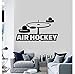 Produktbild Vinyl Wand Applique Air Hockey Freizeit Hobby Sport Aufkleber Wandbild Wohnzimmer Schlafzimmer Home Decoration 77X42Cm