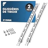 rail coulissant tiroir ikea Compatibilité standard : Convient à la plupart des tiroirs domestiques standards avec rails à billes de 17 mm. Parfait pour les tiroirs de cuisine, salle de bain, bureau, bureau à domicile, etc.